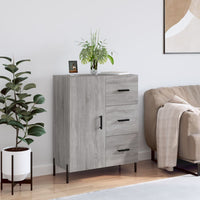 Thumbnail for Sideboard Grau Sonoma 69,5x34x90 cm Holzwerkstoff