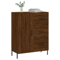 Thumbnail for Sideboard Braun Eichen-Optik 69,5x34x90 cm Holzwerkstoff