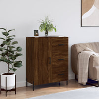 Thumbnail for Sideboard Braun Eichen-Optik 69,5x34x90 cm Holzwerkstoff