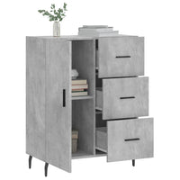 Thumbnail for Sideboard Betongrau 69,5x34x90 cm Holzwerkstoff