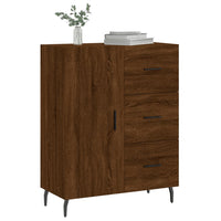 Thumbnail for Sideboard Braun Eichen-Optik 69,5x34x90 cm Holzwerkstoff
