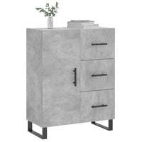 Thumbnail for Sideboard Betongrau 69,5x34x90 cm Holzwerkstoff