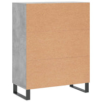 Thumbnail for Sideboard Betongrau 69,5x34x90 cm Holzwerkstoff