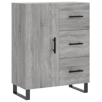 Thumbnail for Sideboard Grau Sonoma 69,5x34x90 cm Holzwerkstoff