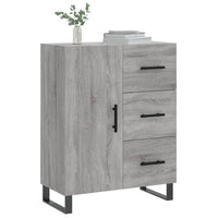 Thumbnail for Sideboard Grau Sonoma 69,5x34x90 cm Holzwerkstoff