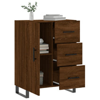 Thumbnail for Sideboard Braun Eichen-Optik 69,5x34x90 cm Holzwerkstoff