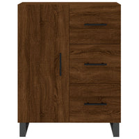 Thumbnail for Sideboard Braun Eichen-Optik 69,5x34x90 cm Holzwerkstoff