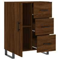 Thumbnail for Sideboard Braun Eichen-Optik 69,5x34x90 cm Holzwerkstoff