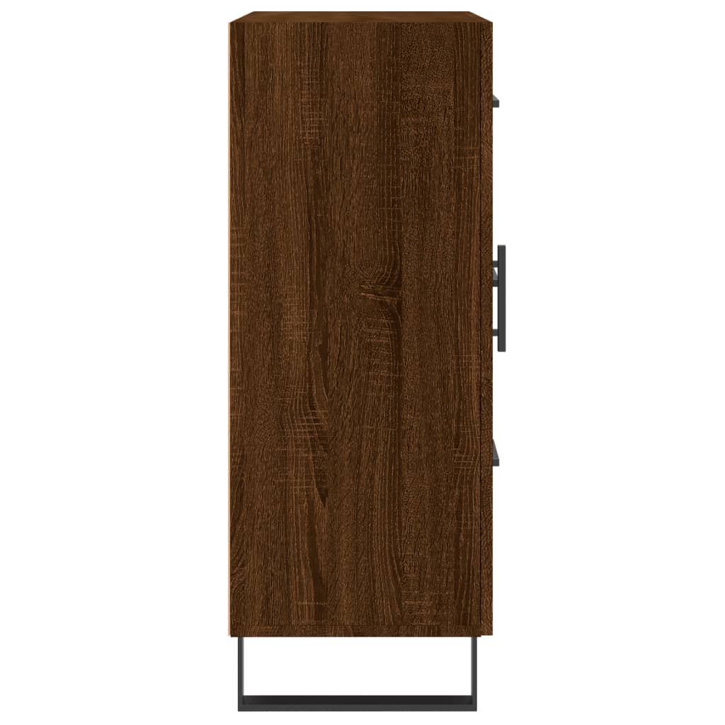 Sideboard Braun Eichen-Optik 69,5x34x90 cm Holzwerkstoff