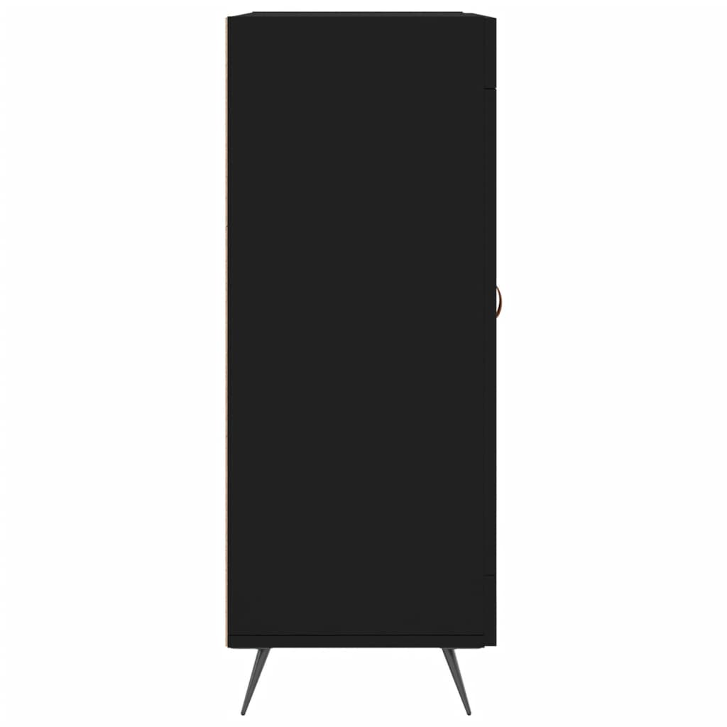 Sideboard Schwarz 69,5x34x90 cm Holzwerkstoff