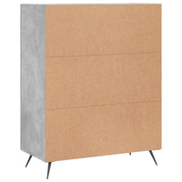 Thumbnail for Sideboard Betongrau 69,5x34x90 cm Holzwerkstoff