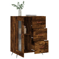 Thumbnail for Sideboard Räuchereiche 69,5x34x90 cm Holzwerkstoff