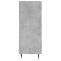 Thumbnail for Sideboard Betongrau 69,5x34x90 cm Holzwerkstoff