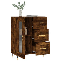 Thumbnail for Sideboard Räuchereiche 69,5x34x90 cm Holzwerkstoff