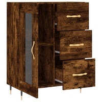 Thumbnail for Sideboard Räuchereiche 69,5x34x90 cm Holzwerkstoff