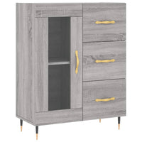 Thumbnail for Sideboard Grau Sonoma 69,5x34x90 cm Holzwerkstoff