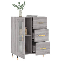 Thumbnail for Sideboard Grau Sonoma 69,5x34x90 cm Holzwerkstoff