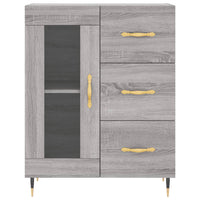 Thumbnail for Sideboard Grau Sonoma 69,5x34x90 cm Holzwerkstoff