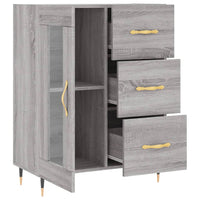Thumbnail for Sideboard Grau Sonoma 69,5x34x90 cm Holzwerkstoff