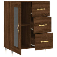 Thumbnail for Sideboard Braun Eichen-Optik 69,5x34x90 cm Holzwerkstoff