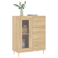 Thumbnail for Sideboard Sonoma-Eiche 69,5x34x90 cm Holzwerkstoff