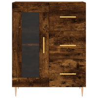 Thumbnail for Sideboard Räuchereiche 69,5x34x90 cm Holzwerkstoff