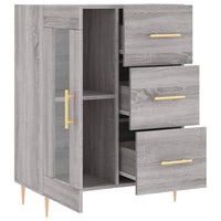 Thumbnail for Sideboard Grau Sonoma 69,5x34x90 cm Holzwerkstoff