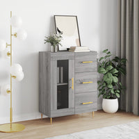 Thumbnail for Sideboard Grau Sonoma 69,5x34x90 cm Holzwerkstoff
