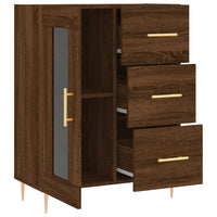 Thumbnail for Sideboard Braun Eichen-Optik 69,5x34x90 cm Holzwerkstoff