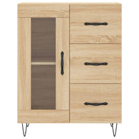 Thumbnail for Sideboard Sonoma-Eiche 69,5x34x90 cm Holzwerkstoff