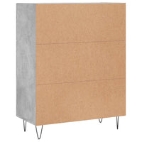 Thumbnail for Sideboard Betongrau 69,5x34x90 cm Holzwerkstoff