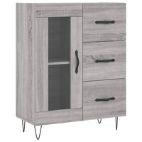 Thumbnail for Sideboard Grau Sonoma 69,5x34x90 cm Holzwerkstoff