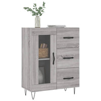 Thumbnail for Sideboard Grau Sonoma 69,5x34x90 cm Holzwerkstoff