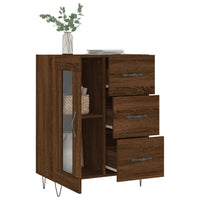 Thumbnail for Sideboard Braun Eichen-Optik 69,5x34x90 cm Holzwerkstoff