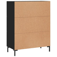 Thumbnail for Sideboard Schwarz 69,5x34x90 cm Holzwerkstoff