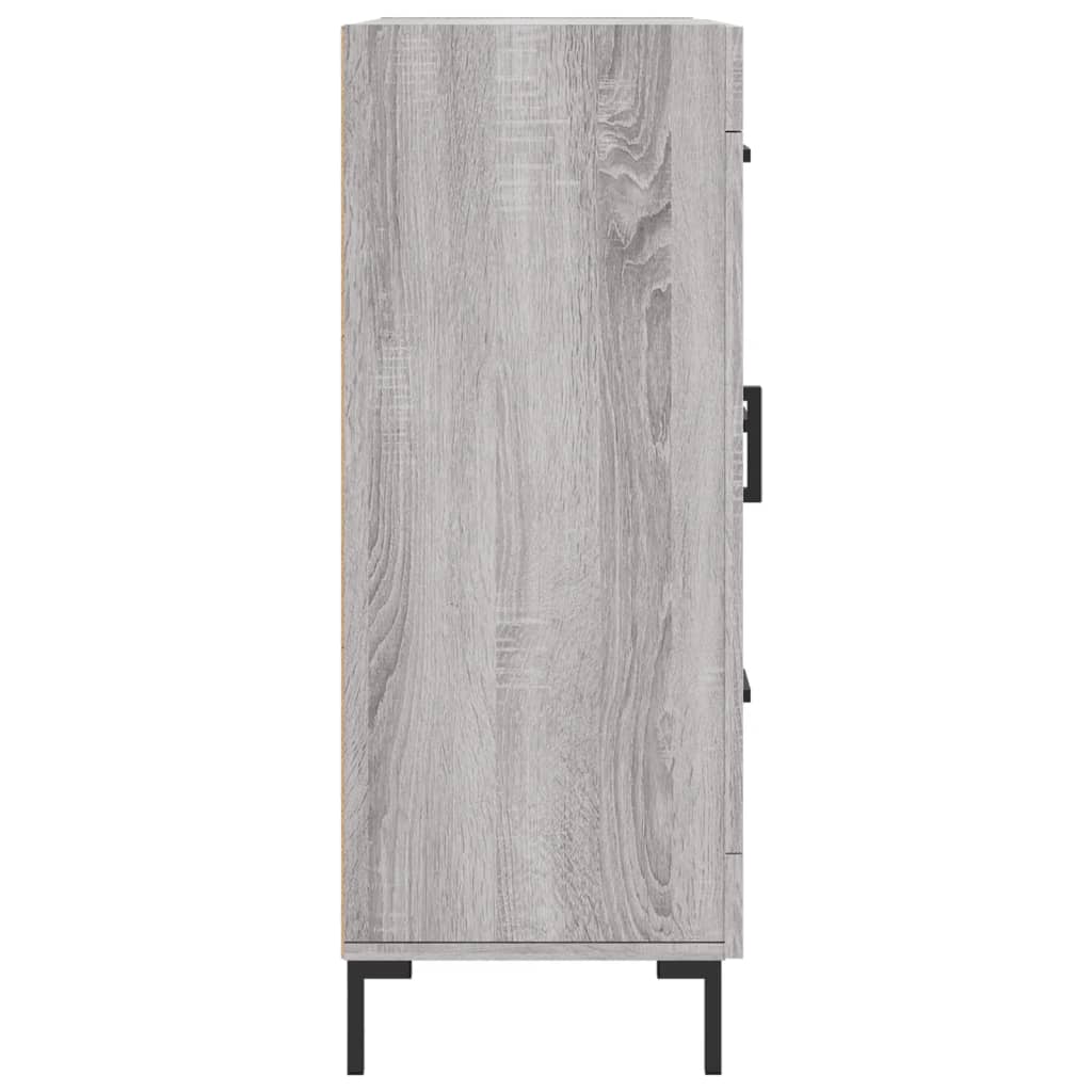Sideboard Grau Sonoma 69,5x34x90 cm Holzwerkstoff