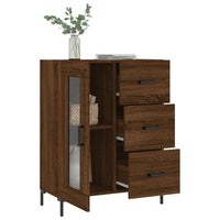 Thumbnail for Sideboard Braun Eichen-Optik 69,5x34x90 cm Holzwerkstoff