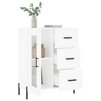 Thumbnail for Sideboard Weiß 69,5x34x90 cm Holzwerkstoff