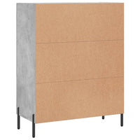 Thumbnail for Sideboard Betongrau 69,5x34x90 cm Holzwerkstoff