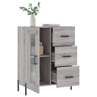 Thumbnail for Sideboard Grau Sonoma 69,5x34x90 cm Holzwerkstoff