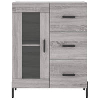 Thumbnail for Sideboard Grau Sonoma 69,5x34x90 cm Holzwerkstoff