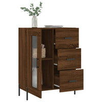Thumbnail for Sideboard Braun Eichen-Optik 69,5x34x90 cm Holzwerkstoff