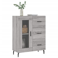 Thumbnail for Sideboard Grau Sonoma 69,5x34x90 cm Holzwerkstoff