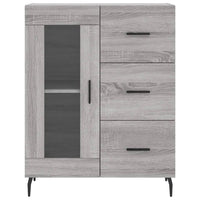 Thumbnail for Sideboard Grau Sonoma 69,5x34x90 cm Holzwerkstoff