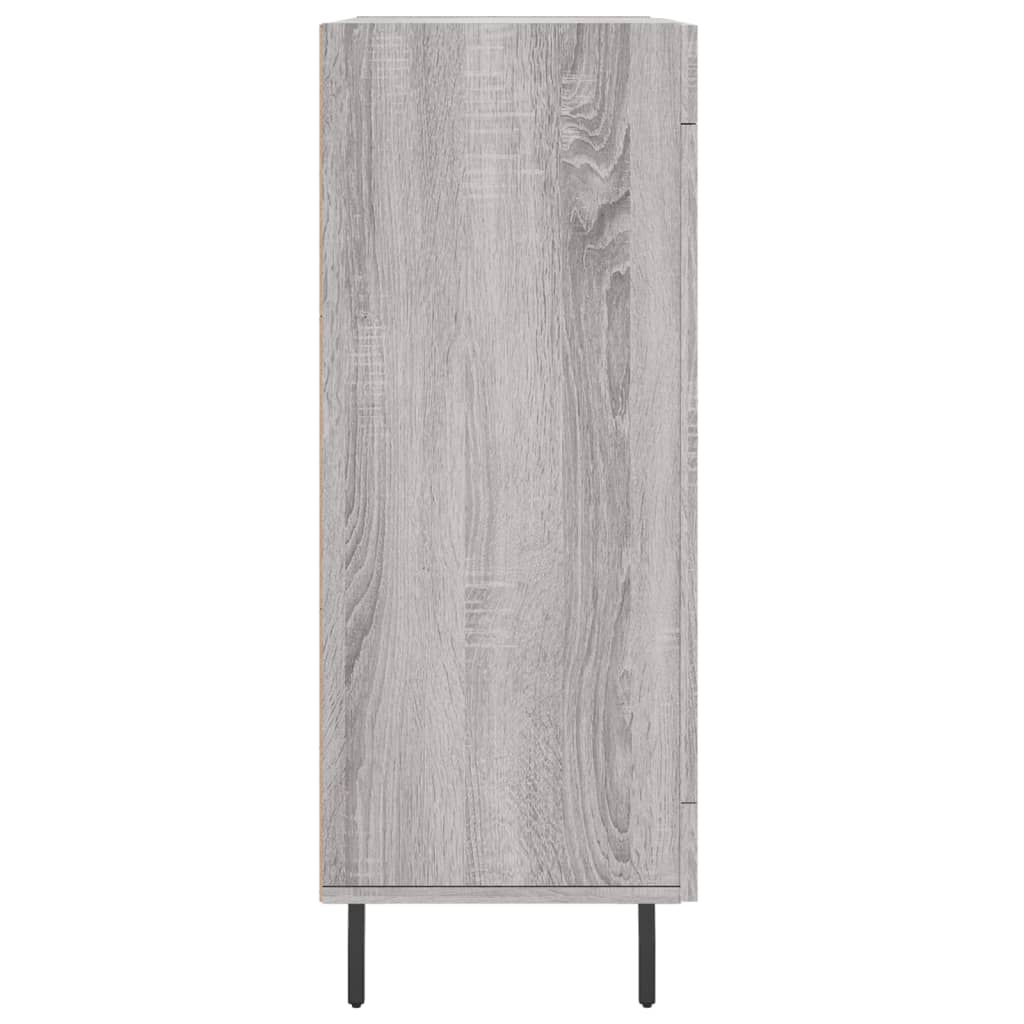 Sideboard Grau Sonoma 69,5x34x90 cm Holzwerkstoff