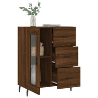 Thumbnail for Sideboard Braun Eichen-Optik 69,5x34x90 cm Holzwerkstoff