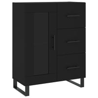 Thumbnail for Sideboard Schwarz 69,5x34x90 cm Holzwerkstoff