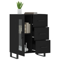 Thumbnail for Sideboard Schwarz 69,5x34x90 cm Holzwerkstoff
