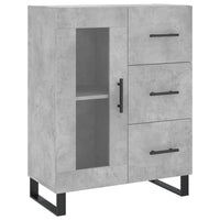 Thumbnail for Sideboard Betongrau 69,5x34x90 cm Holzwerkstoff