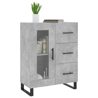 Thumbnail for Sideboard Betongrau 69,5x34x90 cm Holzwerkstoff